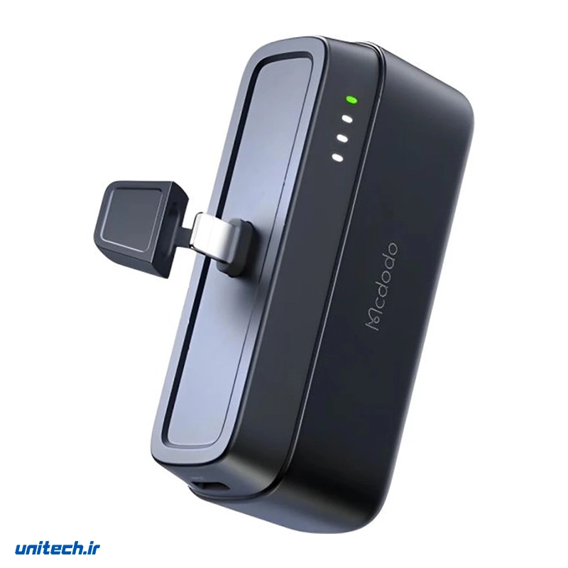 پاوربانک 20 وات مک دود مدل MC6282 ظرفیت 5000 میلی آمپر ساعت با کانکتور لایتنینگ2